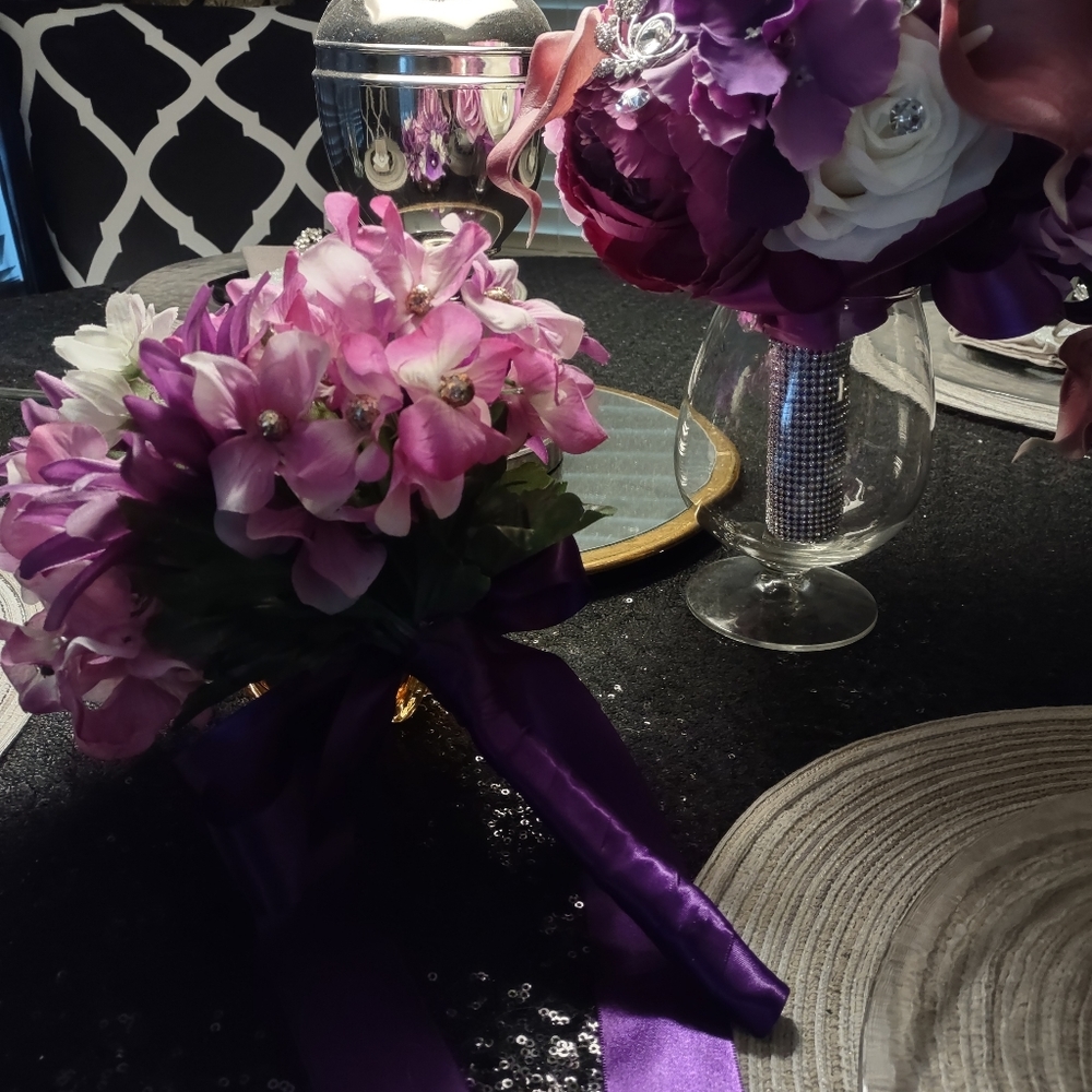 Bridal Bouquet And Throw Away Bouquet Gem